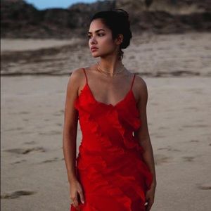 Rat & Boa Cecilia Dress - Red